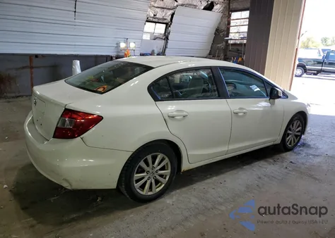 2012 Honda Civic Exl from USA, damaged, VIN 19XFB2F91CE366289
